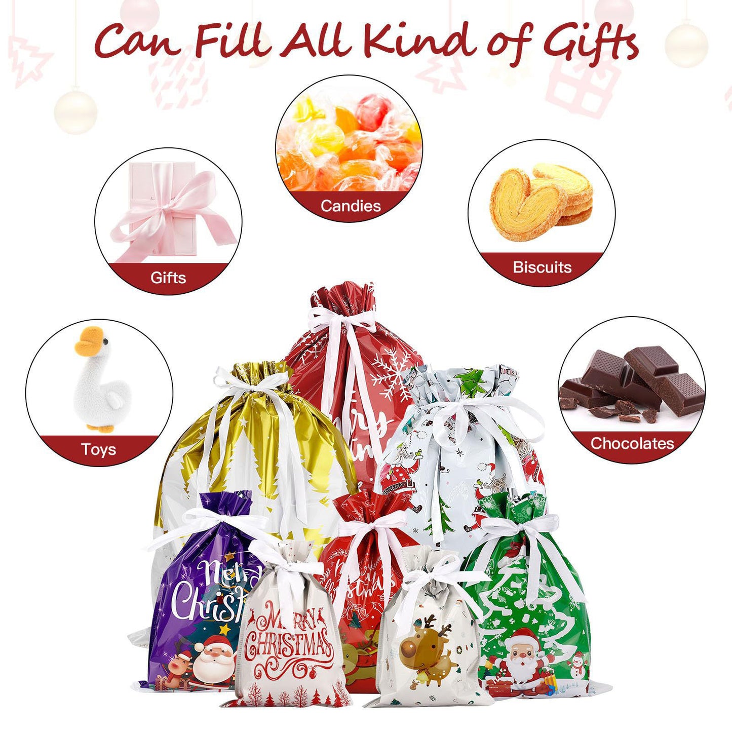 MerryWraps Gift Bags & Tags Set